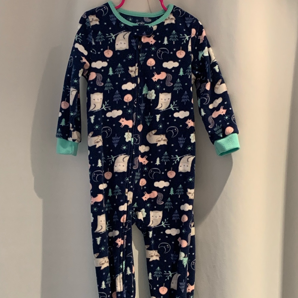 BUNDLE!!! of 7 3T Fleece Sleepers